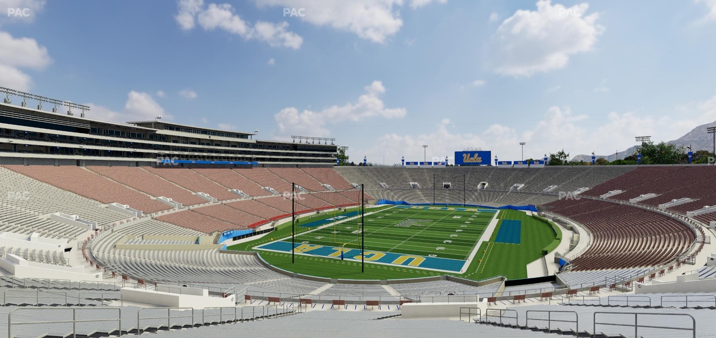 Rose Bowl Stadium - Section Upper 27 L Seat View