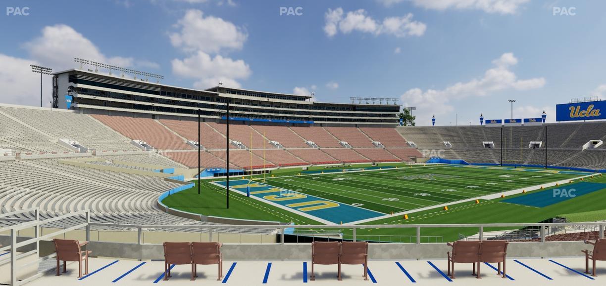 Rose Bowl Stadium - Section Upper 28 H Seat View