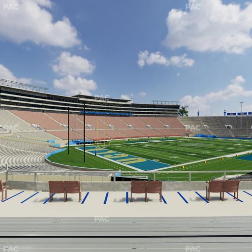 Rose Bowl Stadium - Section Upper 28 H Seat View