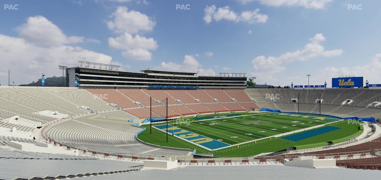 Rose Bowl Stadium - Section Upper 28 H Seat View