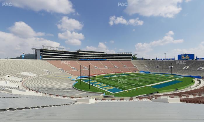 Rose Bowl Stadium - Section Upper 28 H Seat View