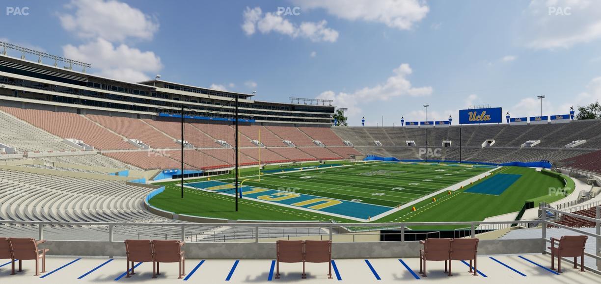 Rose Bowl Stadium - Section Upper 28 L Seat View