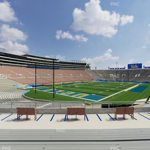 Rose Bowl Stadium - Section Upper 28 L Seat View