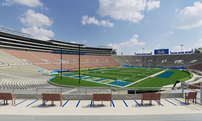 Rose Bowl Stadium - Section Upper 28 L Seat View