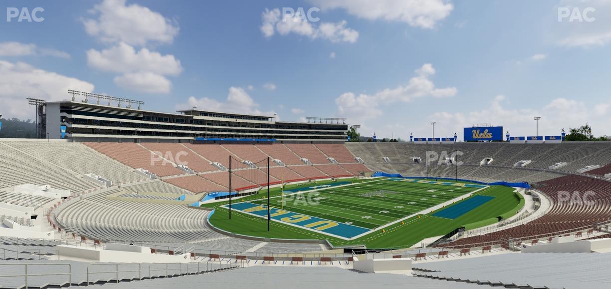 Rose Bowl Stadium - Section Upper 28 L Seat View