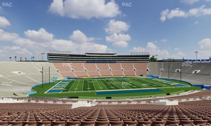 Rose Bowl Stadium - Section Upper 3 H Seat View