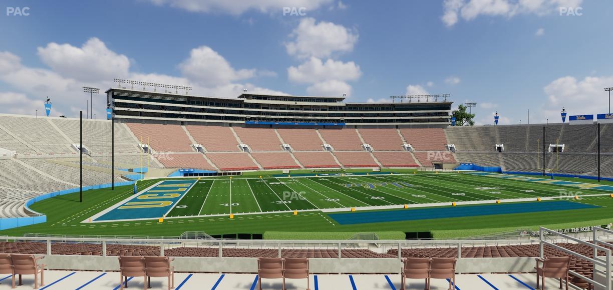 Rose Bowl Stadium - Section Upper 3 L Seat View