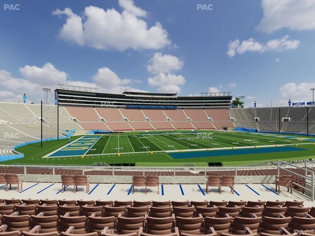 Rose Bowl Stadium - Section Upper 3 L Seat View