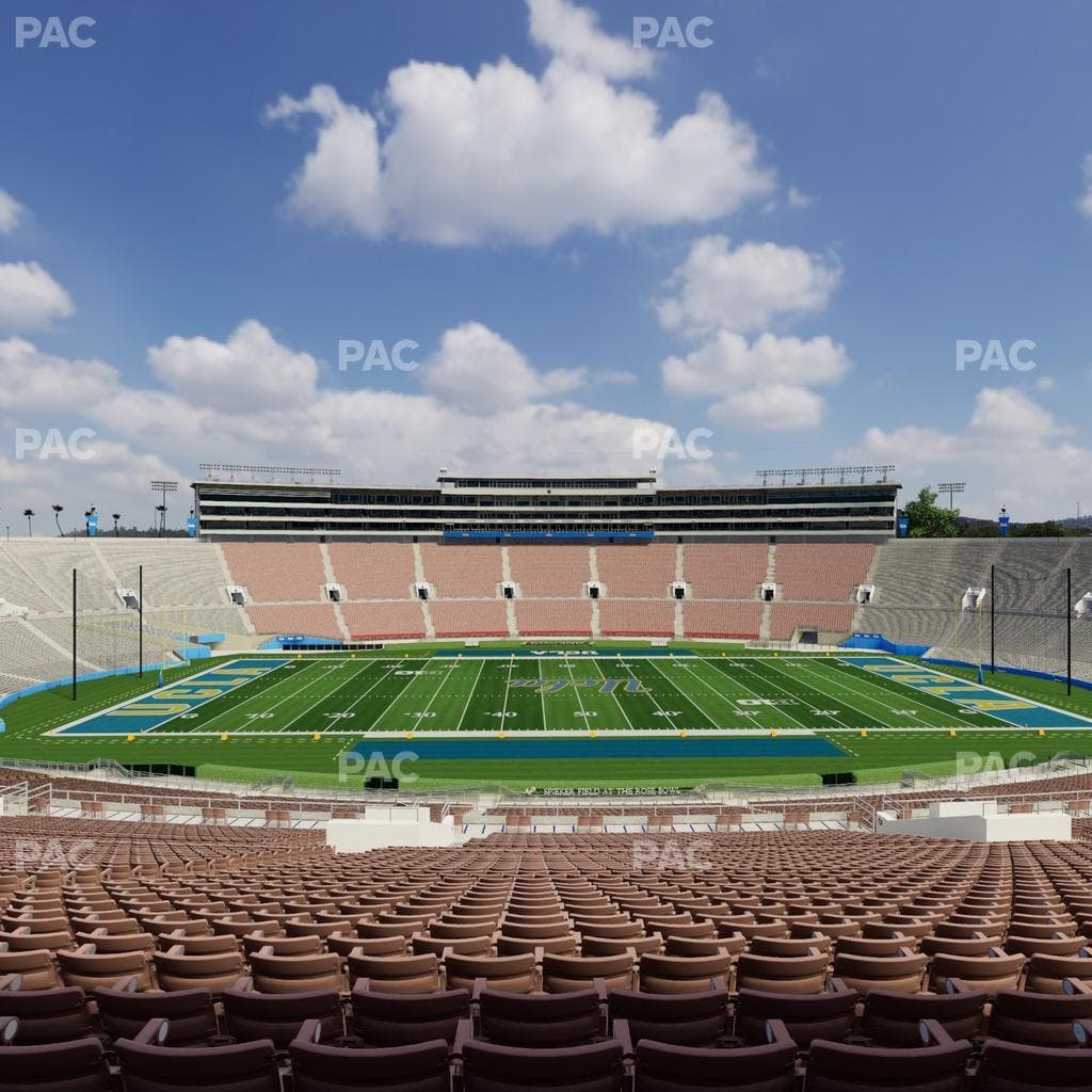 Rose Bowl Stadium - Section Upper 4 H Seat View