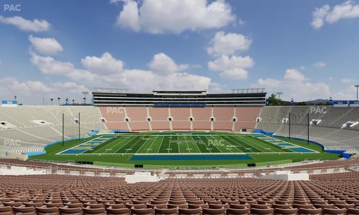 Rose Bowl Stadium - Section Upper 4 H Seat View