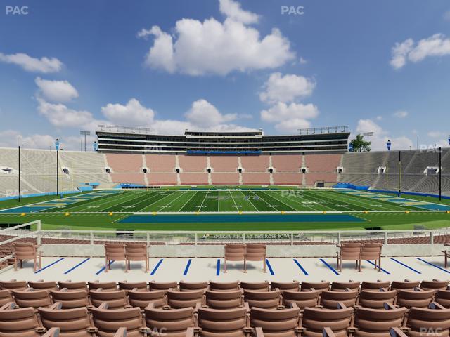 Rose Bowl Stadium - Section Upper 4 H Seat View