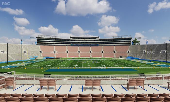 Rose Bowl Stadium - Section Upper 4 H Seat View