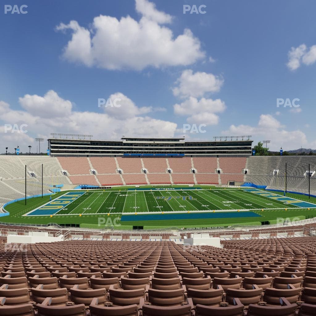 Rose Bowl Stadium - Section Upper 4 L Seat View