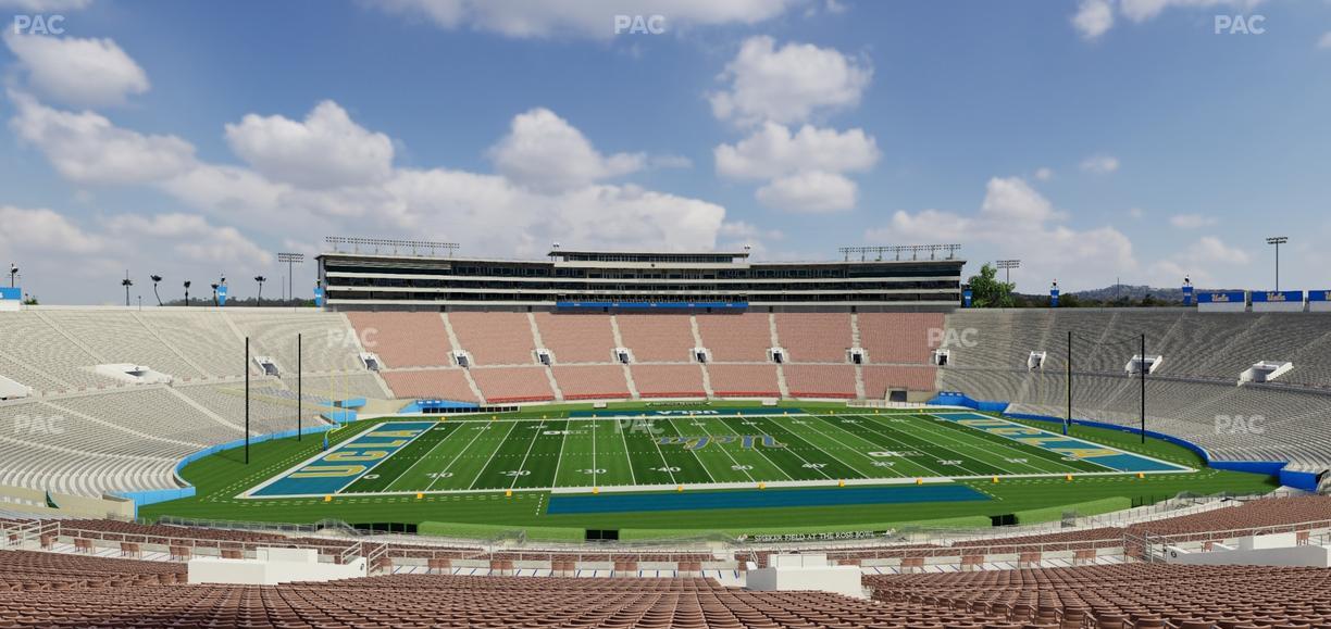 Rose Bowl Stadium - Section Upper 4 L Seat View