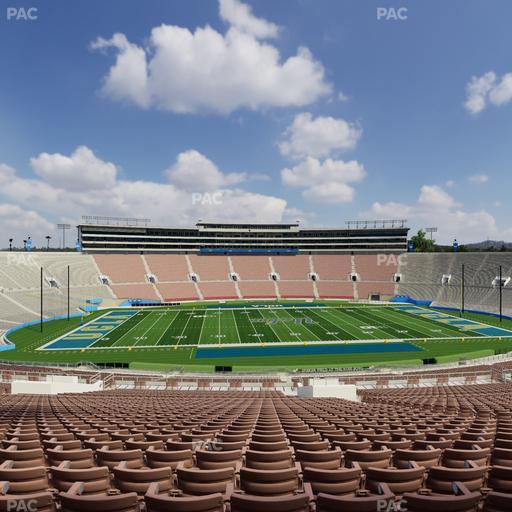Rose Bowl Stadium - Section Upper 4 L Seat View