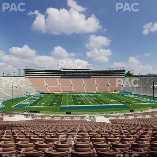 Rose Bowl Stadium - Section Upper 4 L Seat View