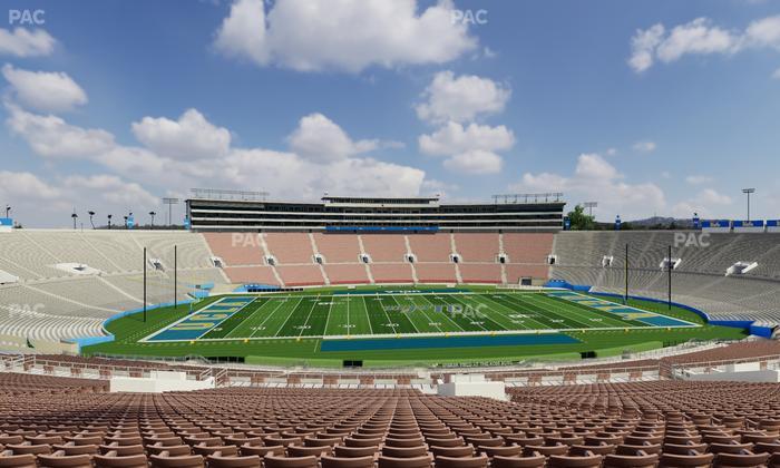 Rose Bowl Stadium - Section Upper 4 L Seat View