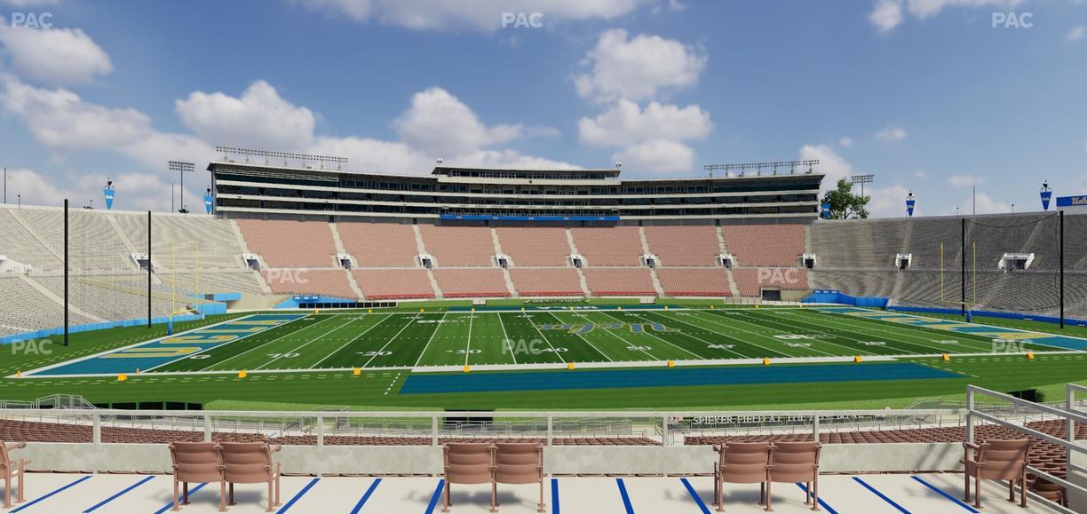 Rose Bowl Stadium - Section Upper 4 L Seat View