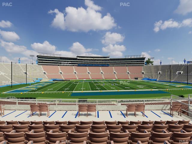 Rose Bowl Stadium - Section Upper 4 L Seat View