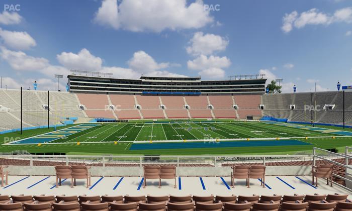Rose Bowl Stadium - Section Upper 4 L Seat View