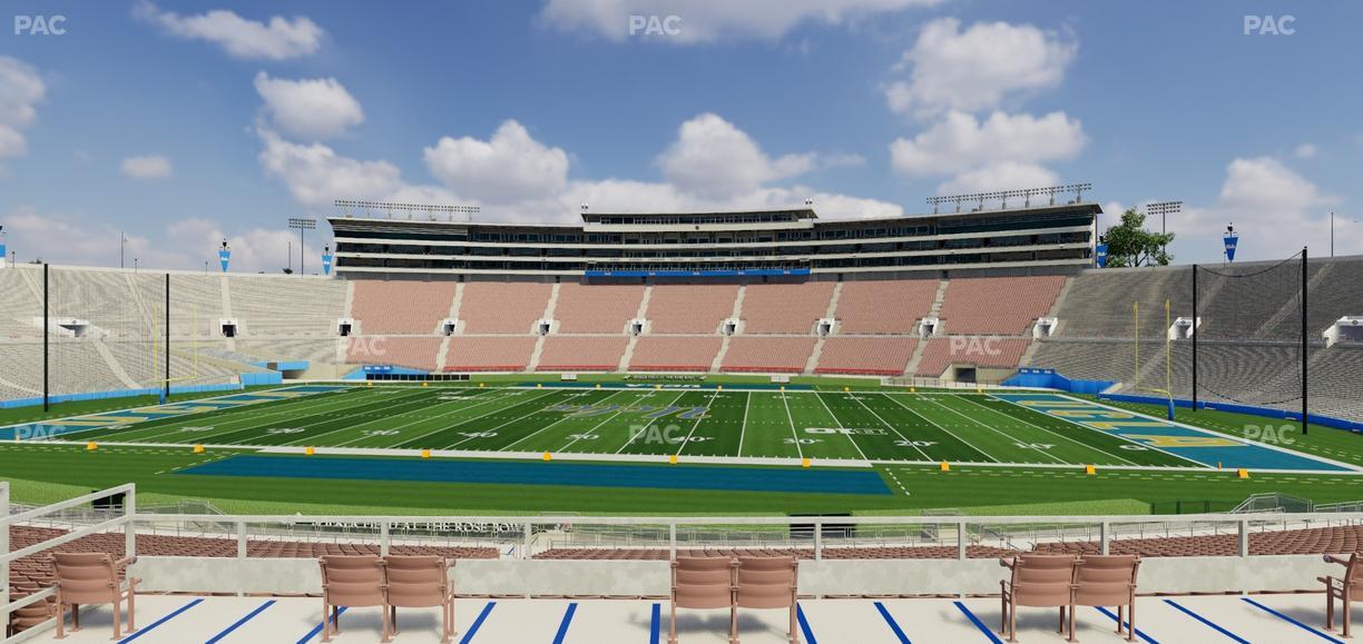 Rose Bowl Stadium - Section Upper 5 H Seat View