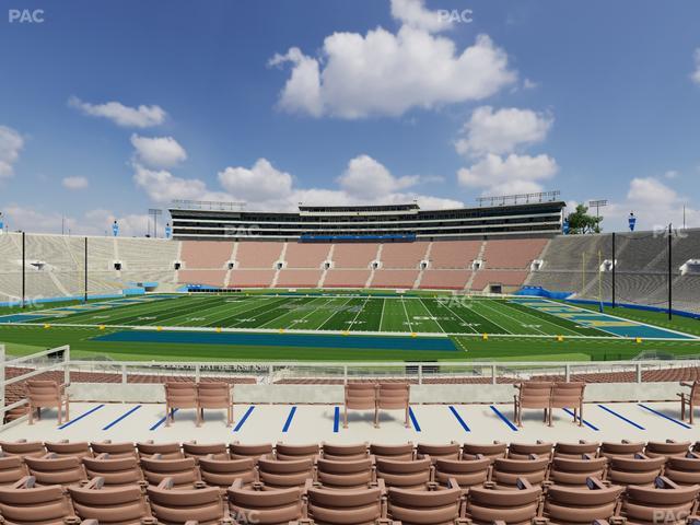Rose Bowl Stadium - Section Upper 5 H Seat View