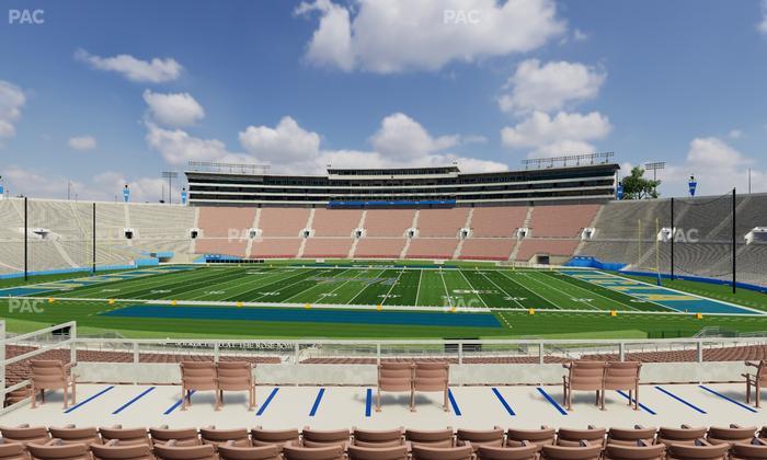 Rose Bowl Stadium - Section Upper 5 H Seat View