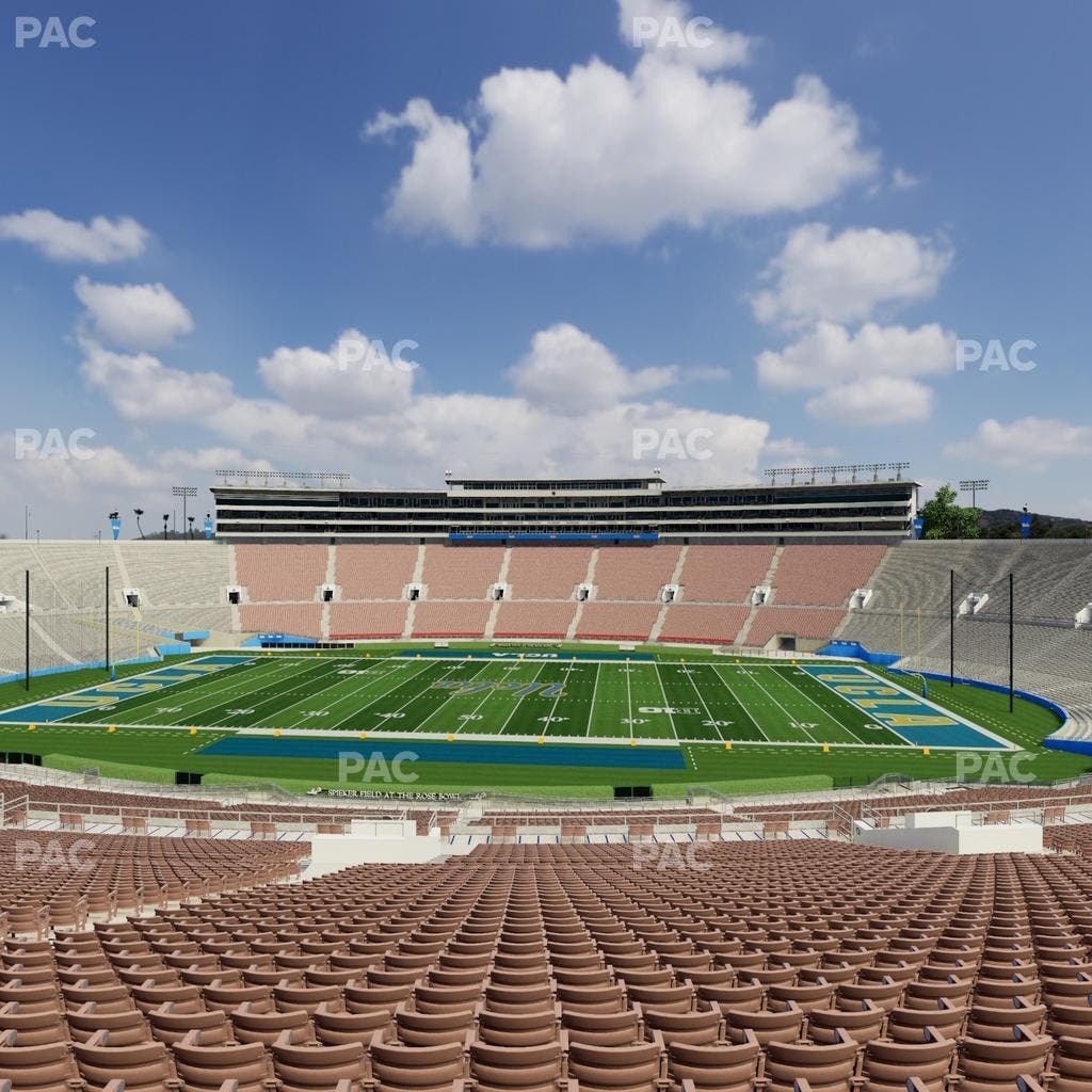 Rose Bowl Stadium - Section Upper 5 H Seat View