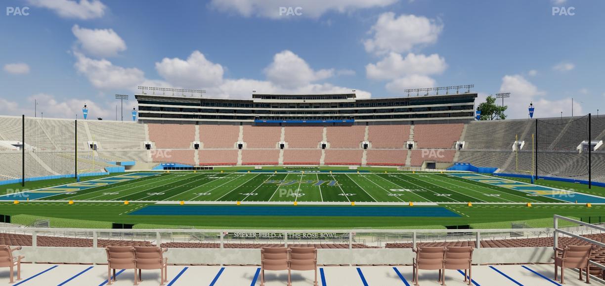 Rose Bowl Stadium - Section Upper 5 L Seat View