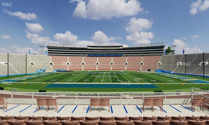 Rose Bowl Stadium - Section Upper 5 L Seat View