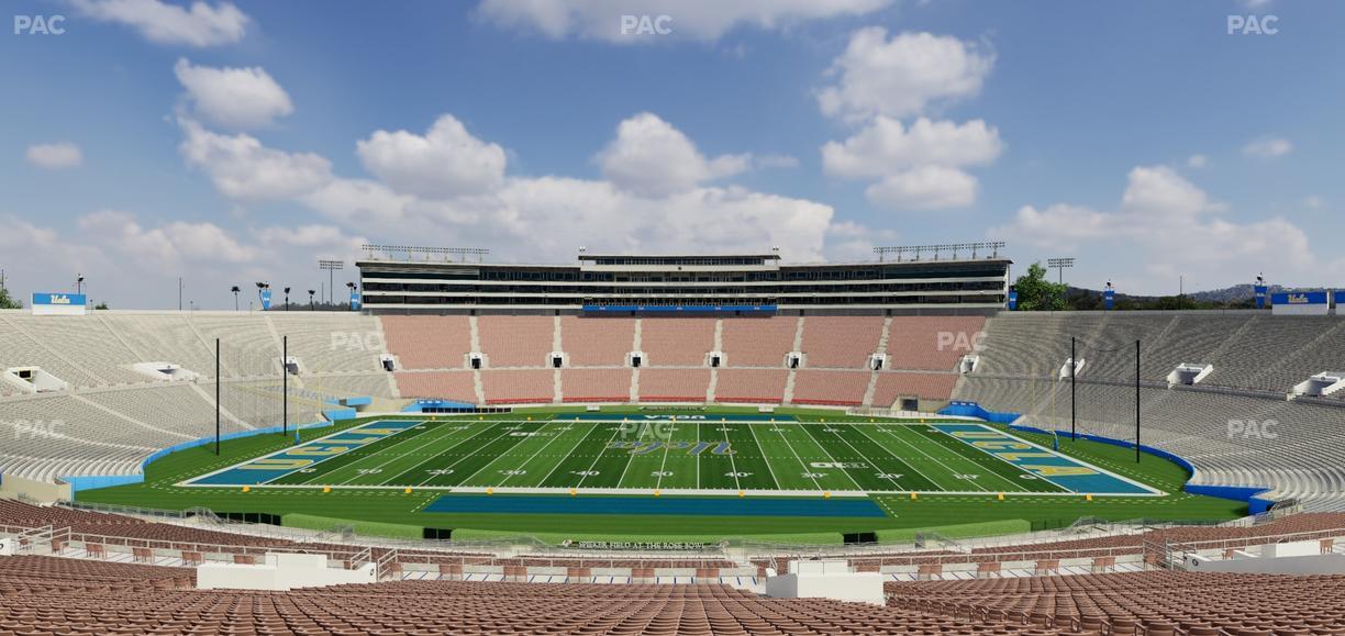Rose Bowl Stadium - Section Upper 5 L Seat View