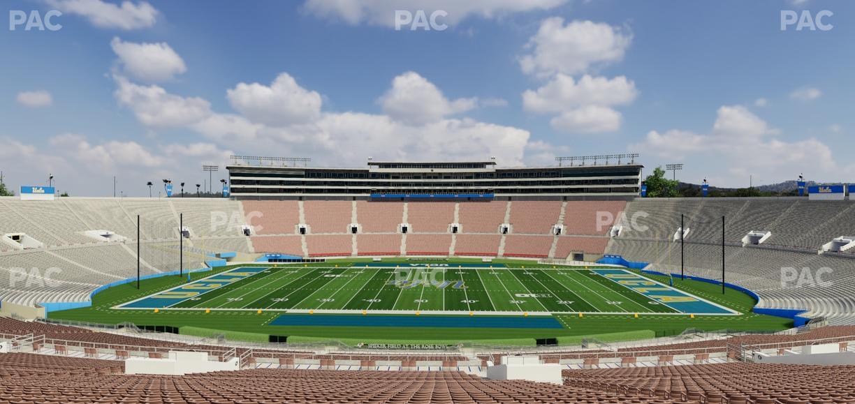 Rose Bowl Stadium - Section Upper 5 L Seat View