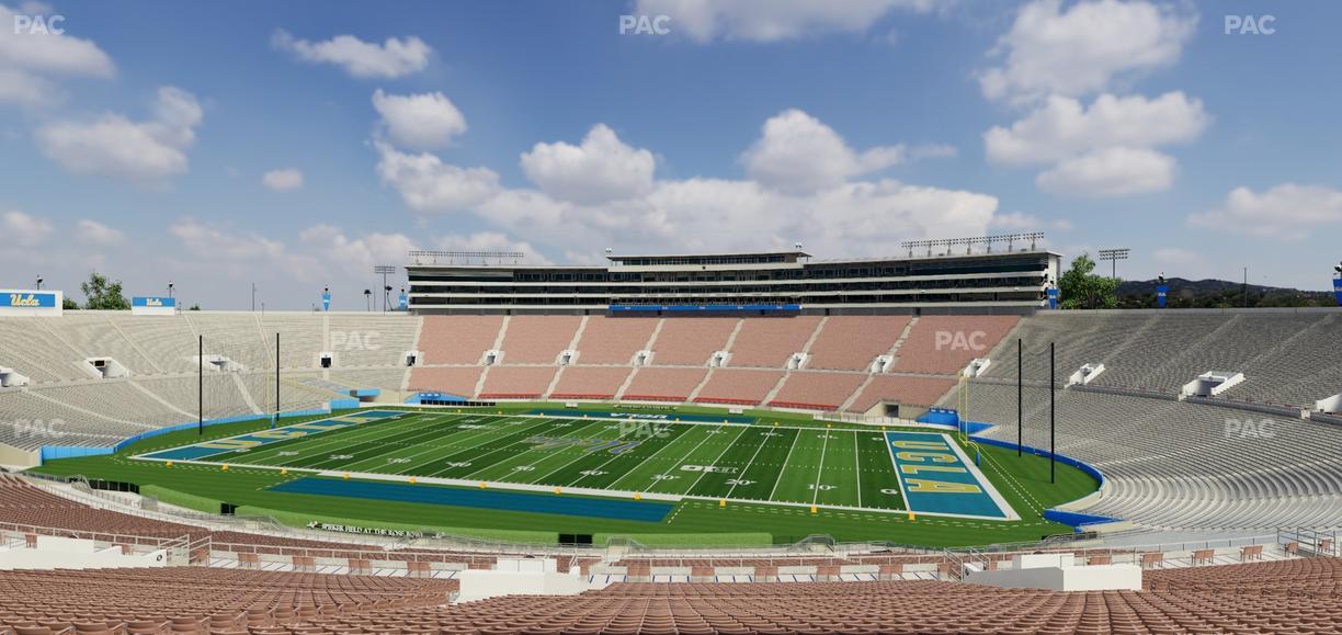 Rose Bowl Stadium - Section Upper 6 H Seat View