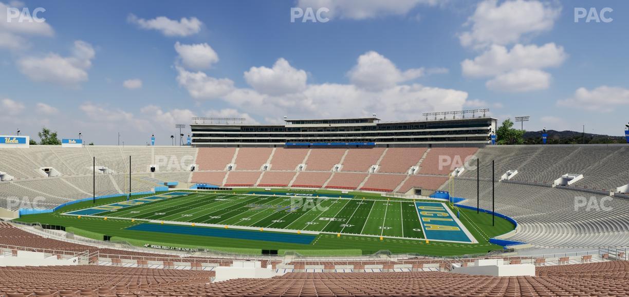 Rose Bowl Stadium - Section Upper 6 H Seat View