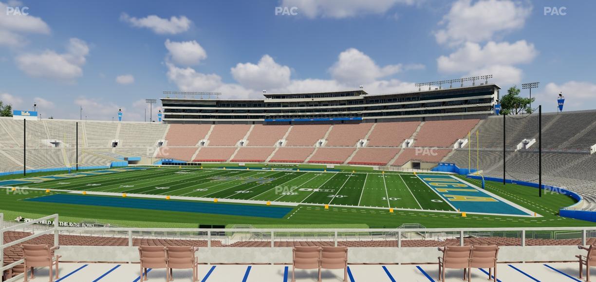 Rose Bowl Stadium - Section Upper 6 H Seat View