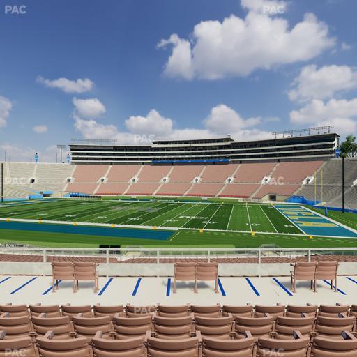 Rose Bowl Stadium - Section Upper 6 H Seat View