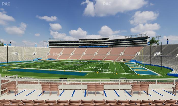 Rose Bowl Stadium - Section Upper 6 H Seat View