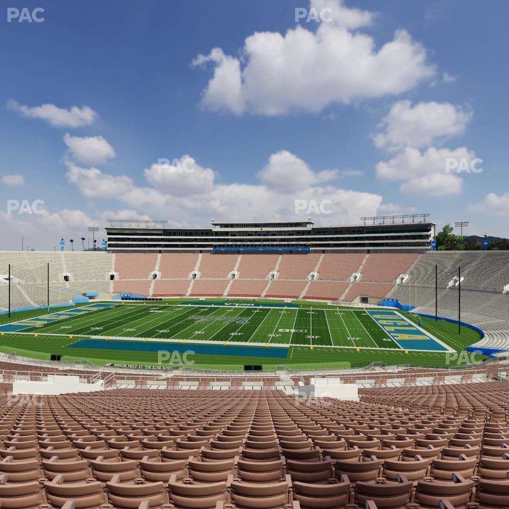 Rose Bowl Stadium - Section Upper 6 L Seat View