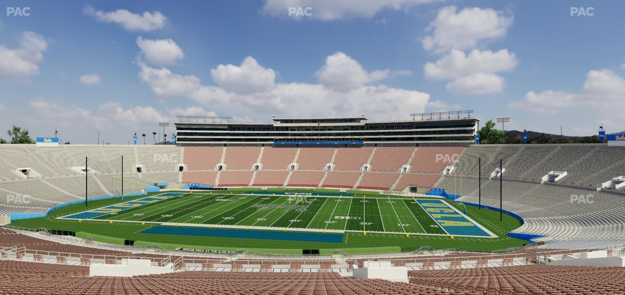 Rose Bowl Stadium - Section Upper 6 L Seat View