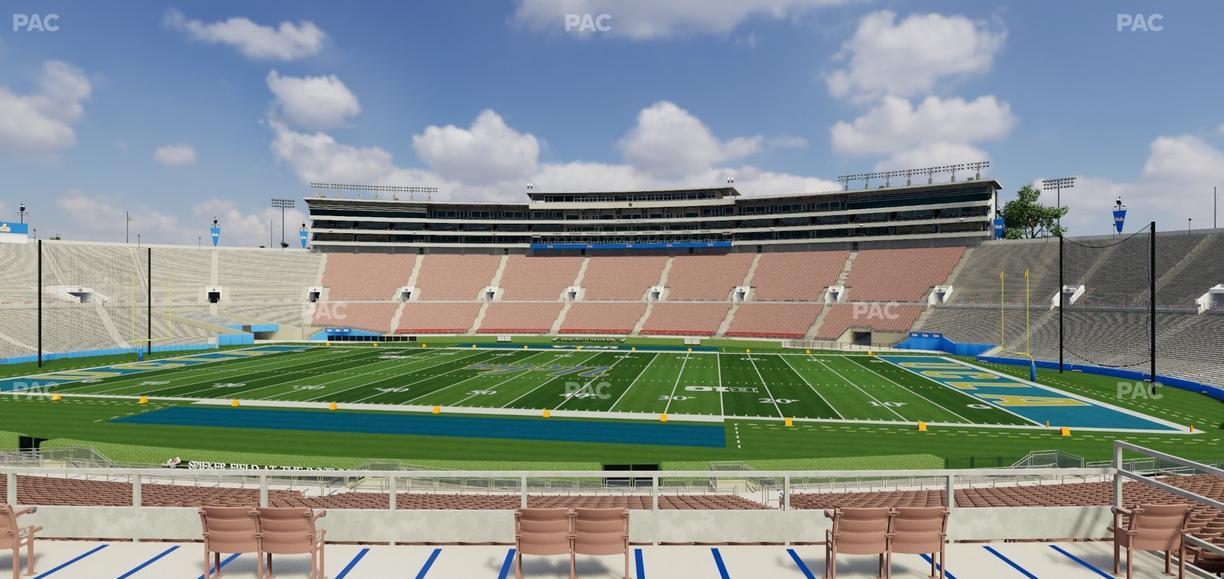 Rose Bowl Stadium - Section Upper 6 L Seat View