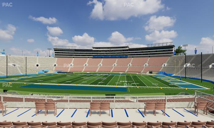 Rose Bowl Stadium - Section Upper 6 L Seat View