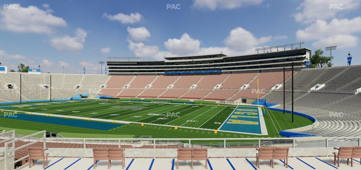 Rose Bowl Stadium - Section Upper 7 H Seat View