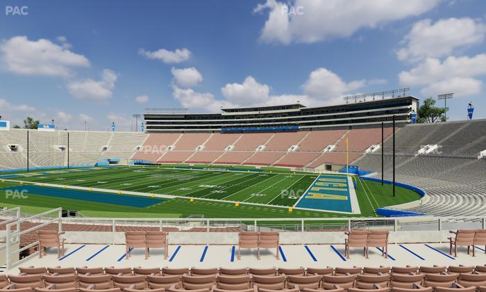 Rose Bowl Stadium - Section Upper 7 H Seat View