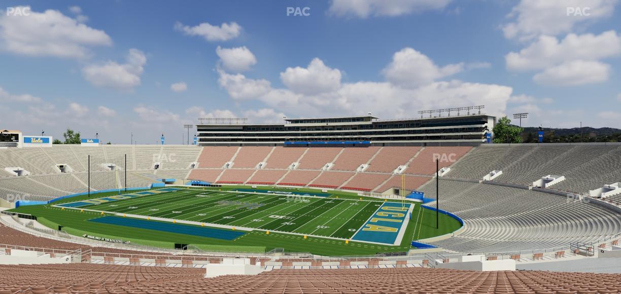 Rose Bowl Stadium - Section Upper 7 H Seat View