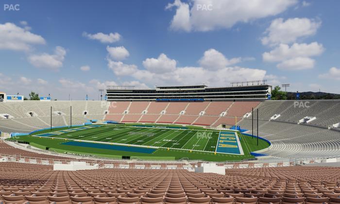 Rose Bowl Stadium - Section Upper 7 L Seat View