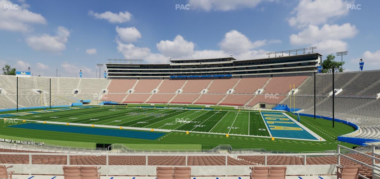 Rose Bowl Stadium - Section Upper 7 L Seat View