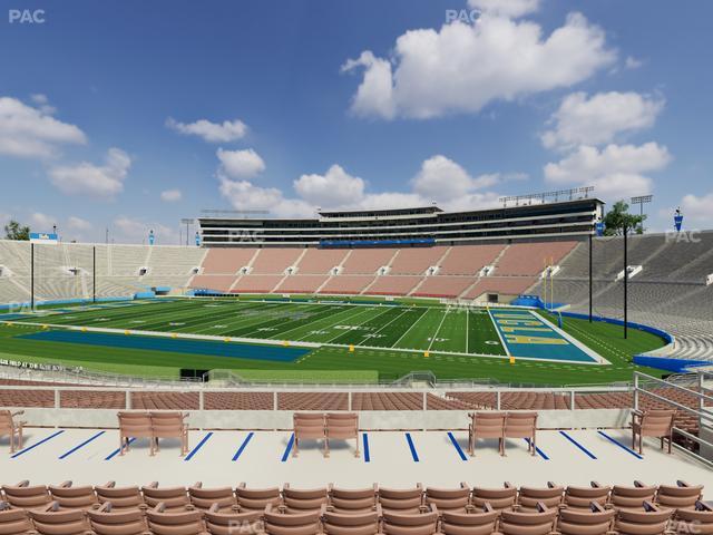 Rose Bowl Stadium - Section Upper 7 L Seat View