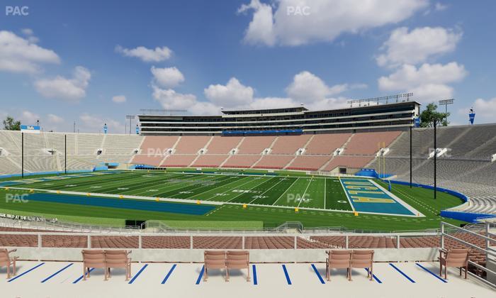 Rose Bowl Stadium - Section Upper 7 L Seat View