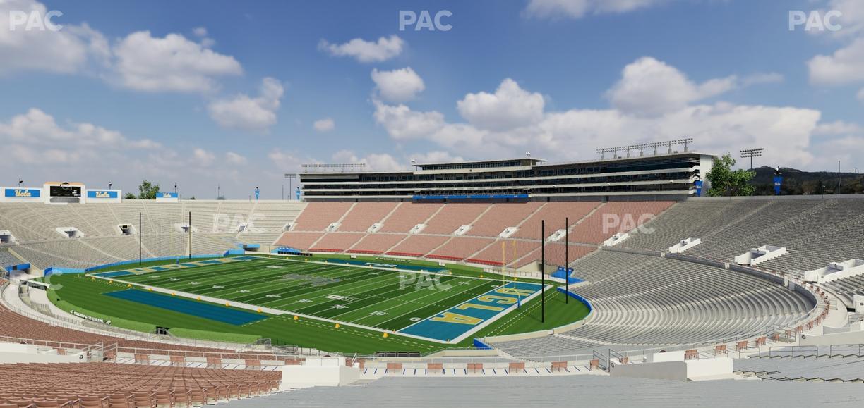 Rose Bowl Stadium - Section Upper 8 H Seat View