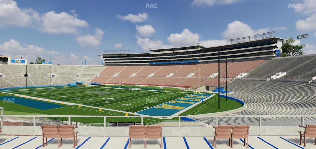 Rose Bowl Stadium - Section Upper 8 H Seat View